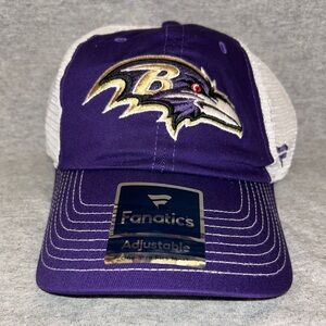 🏈🐦‍⬛ Baltimore Ravens NFL Football Two-Tone Mesh SnapBack Hat 🐦‍⬛🏈